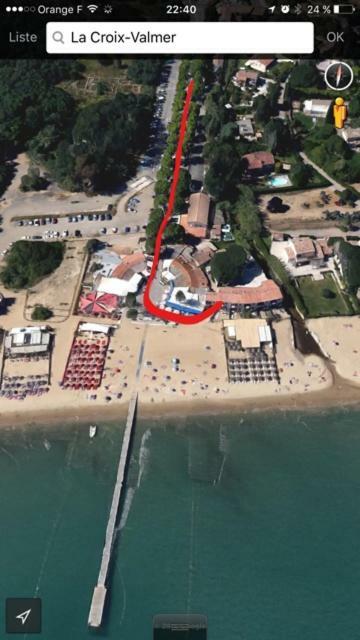 Appartement Les pieds dans l’eau à La Croix-Valmer Extérieur photo